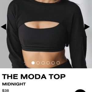 Balance athletica vitality black long sleeve